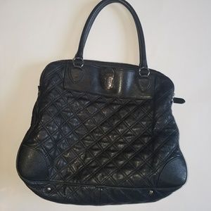 Marc Jacobs quilted black shoulder bag